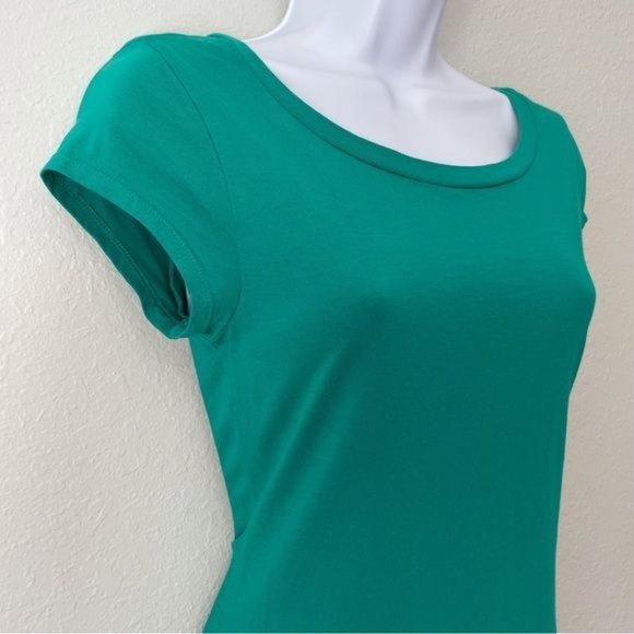 Old Navy green pullover t-shirt dress S Tall - Picture 3 of 11